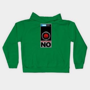 Hal and Carol Beer Computer Says No! Kids Hoodie